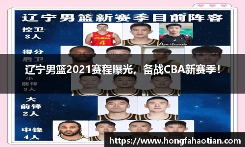 辽宁男篮2021赛程曝光，备战CBA新赛季！